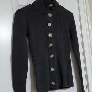 🚫SOLD🚫 H&M Cardigan Ribbed Knit Sweater